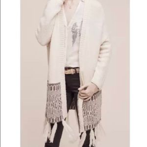 Anthropologie Moth duster/sweater